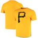 Men's Fanatics Branded Gold Pittsburgh Pirates Weathered Official Logo Tri-Blend T-Shirt