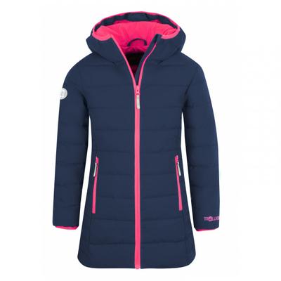 Trollkids - Girl's Stavanger Coat - Mantel Gr 128 blau