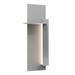 SONNEMAN Backgate™ 1 - Light LED Dimmable Flush Mount Metal in Gray | 20 H x 8.25 W x 3.75 D in | Wayfair 7434.74-WL