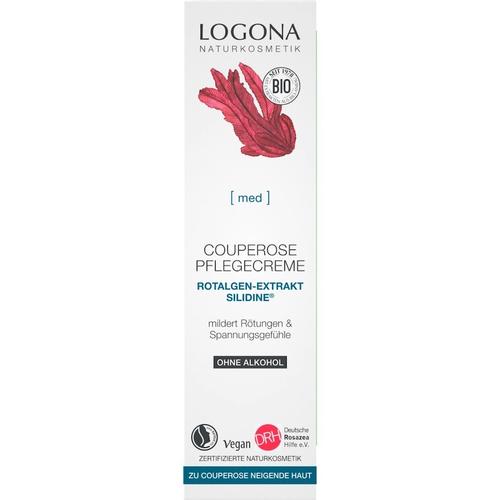 Logona – Med Couperose Pflegecreme Rotalgenextrakt SILIDINE® Gesichtscreme 30 ml