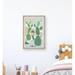 Foundry Select Cactus Paddles by Parvez Taj - Picture Frame Painting Print on Paper in White | 36 H x 24 W x 1.5 D in | Wayfair