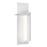 SONNEMAN Backgate™ 1 - Light LED Dimmable Flush Mount Metal in White | 20 H x 8.25 W x 3.75 D in | Wayfair 7434.98-WL