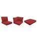 Highland Dunes High Back 6 Piece Indoor/Outdoor Cushion Cover Set Acrylic, Terracotta in Red/Brown | Wayfair 7CA0C14AEF1946B68C32F3BEF2F669E4