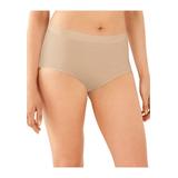 Plus Size Women's One Smooth U All-Around Smoothing Brief by Bali in Nude (Size 8)