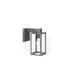 Northeast Lantern 10 Inch Tall 1 Light Outdoor Wall Light - 10517-DB-MED-CLR