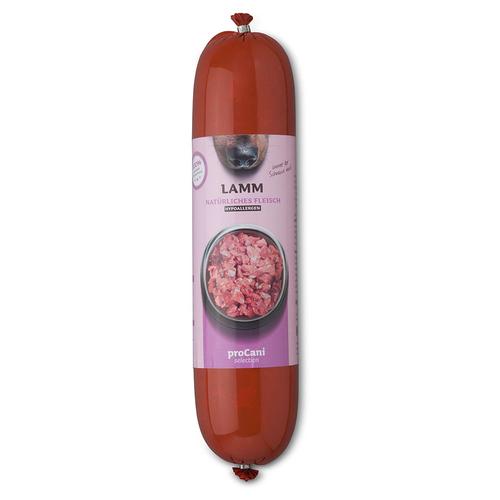 10 x 800 g proCani Kochwurst Lamm Hypoallergen Hundenassfutter