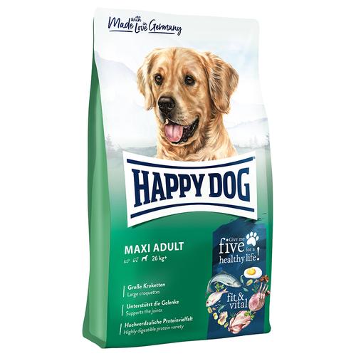 14 kg Maxi Adult Happy Dog Supreme Fit & Vital Hundefutter trocken