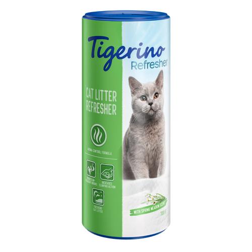 2x 700g Tigerino Refresher Naturton-Deodorant für Katzenstreu – 3 Duftvarianten Frischeduft