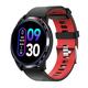 novasmart - runR IV Smartwatch, Fitness Tracker, Activity Tracker, Smart Band with Colour Display, Heart Rate and Blood Pressure Measurements, Sleep Monitor, Calorie Counter, Step Counter - Black/Red