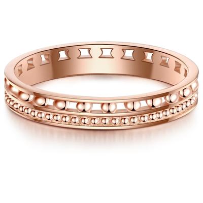 Glanzstücke München Ring Sterling Silber in Roségold 58 Damen Image