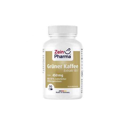 Zein Pharma – GRÜNER KAFFEE Extrakt 450 mg Kapseln Mineralstoffe