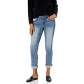 Democracy Damen Ab-Lösung Freundin Jeans, blau, 44