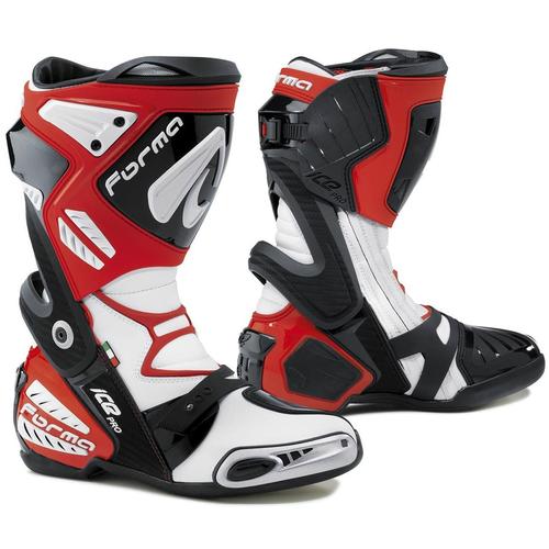 Forma Ice Pro Motorradstiefel, rot, Größe 40
