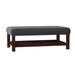 Paula Deen Home 58" Rectangle Cocktail Ottoman Polyester/Cotton/Velvet/Other Performance Fabrics | 21 H x 58 W x 33 D in | Wayfair