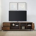 Trent Austin Design® Sabion TV Stand for TVs up to 78" Wood in Brown | 20 H in | Wayfair 18CB5FF38C09408B9B4D257B9FC3F873