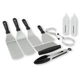 Permasteel 10-Pc Griddle Tools Accessories Kit for Flat Top Grills & Griddles Steel in Gray | 4.5 H x 14.75 W x 6.25 D in | Wayfair PA-12003