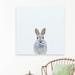 August Grove® Baby Bunny w/ Bow Tie by Cathy Walters - Wrapped Canvas Print Canvas | 21 H x 21 W x 1.5 D in | Wayfair