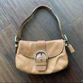 Coach Bags | Coach Signature Small Flap Bag | Color: Tan | Size: Os