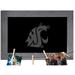 Washington State Cougars 11" x 19" Blank Chalkboard with Frame & Clothespins Sign