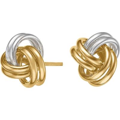 CHRIST Ohrstecker 375er Gelbgold, Weißgold One Size Damen Image