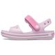 Crocs unisex-child Crocband Sandal Sandal, Ballerina Pink, 28/29 EU