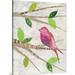 Winston Porter 'Birds in Spring IV' Courtney Prahl Graphic Art Print | 14" H x 11" W x 1.25" D | Wayfair 79C74ACD54CD450E93EBCA2474CA43B7