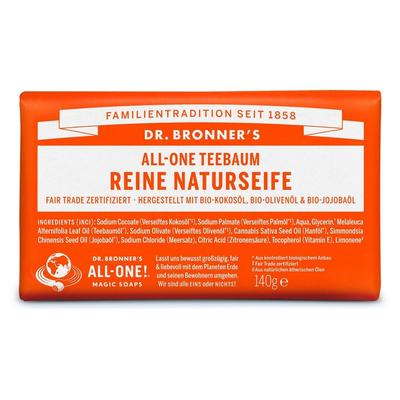 Dr. Bronner's Teebaum - All-One Reine Naturseife 140g 140 g Image