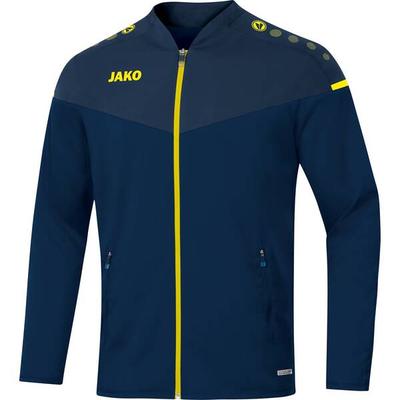 JAKO Kinder Präsentationsjacke Champ 2.0, Größe 164 in marine/darkblue/neongelb