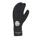 RIP CURL Flashbomb 5/3mm 3 Finger Glove - Black - Flash Lining - Unisex - Stitchless technology - Detachable wrist strap