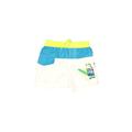 Old Navy Board Shorts: White Solid Bottoms - Size 3-6 Month