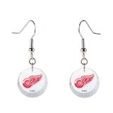 Women's Swarovski Detroit Red Wings Team Logo Earrings