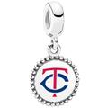 Women's Pandora Minnesota Twins Color Dangle Charm