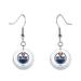 Women's Swarovski Edmonton Oilers Team Logo Earrings