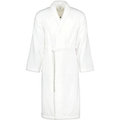Vossen Bademäntel unisex Schalkragen Feeling-L weiß - 0300 L Weiss