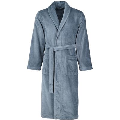 Vossen Bademäntel unisex Schalkragen Feeling-L flanell - 7400 S Weiss