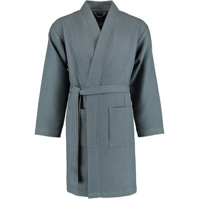 Vossen Bademäntel unisex Kurzmantel Rom flanell - 7400 L Grau