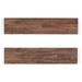 Gracie Oaks Carissa 2 Piece Poplar Solid Wood Floating Shelf Wood in Brown | 1.38 H x 24 W x 6 D in | Wayfair 1A76515B43FE446DA6F8D5B8986A5C3F