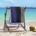 ArtVerse Phoenix Basketball Beach Towel Cotton Blend in Gray/Black | 72 H in | Wayfair NBS321-STWL36