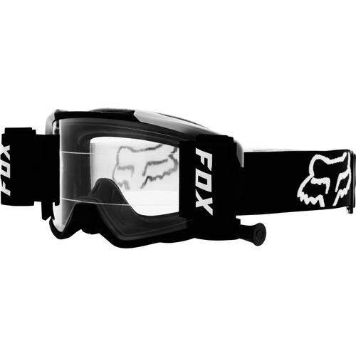 FOX Vue Stray Roll-Off/Tear-Off Motocross Brillen Set, schwarz