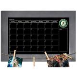 Oakland Athletics 11" x 19" Monthly Chalkboard with Frame & Clothespins Sign