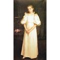 Jw 19 Phyllis Waterlow 1895 J W Waterhouse sqs - Film Movie Poster - Best Print Art Reproduction Quality Wall Decoration Gift - A0 Poster (40/33 inch) - (119/84 cm) - Glossy Thick Photo Paper