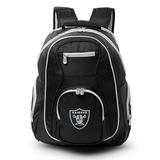 MOJO Black/Gray Las Vegas Raiders Premium Color Trim Backpack