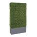 Dalmarko Designs Outdoor Boxwood Hedge in Planter Metal in Gray | 90 H x 40 W x 16 D in | Wayfair dmr1217