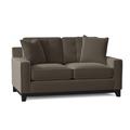 Corrigan Studio® Carollton 62" Square Arm Loveseat w/ Reversible Cushions Polyester | 29 H x 62 W x 38 D in | Wayfair