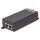 INTELLINET 1-Port High-Power over Ethernet - Gigabit PoE+/PoE Injektor, 30W, 240V, PoE+ Adapter mit 100m Reichweite, lüfterfrei & leise - Schwarz