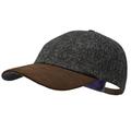 Borges & Scott The Sligo - Baseball Cap - 100% Wool – Irish Tweed – Nubuck Peak - Irish Slate