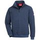 Nitras TEX Plus Mens Jumper - Work Sweater - Zip Neck Collar Sweatshirt - Warm - Blue - XXL