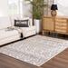 Warroad 12' x 15' Traditional Charcoal/Light Beige/Peach Area Rug - Hauteloom