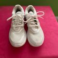 Adidas Shoes | Adidas Cloudfoam Tennis Shoes Running Shoes | Color: White | Size: 8.5