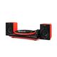 Gemini TT-900 - RED | Plattenspieler mit Soundsystem - Bluetooth - Komplettsystem